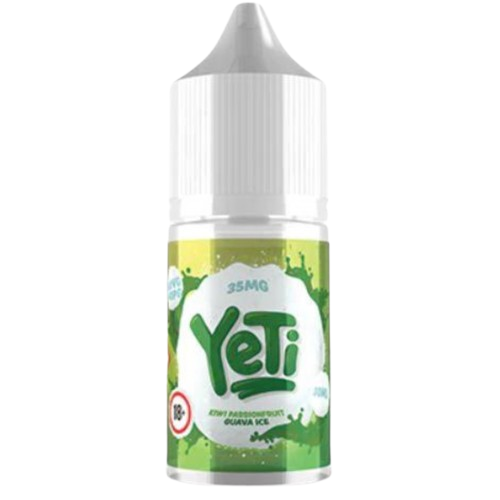 YETI NICSALT-KIWI PASSIONFRUIT GUAVA ICE 30ML