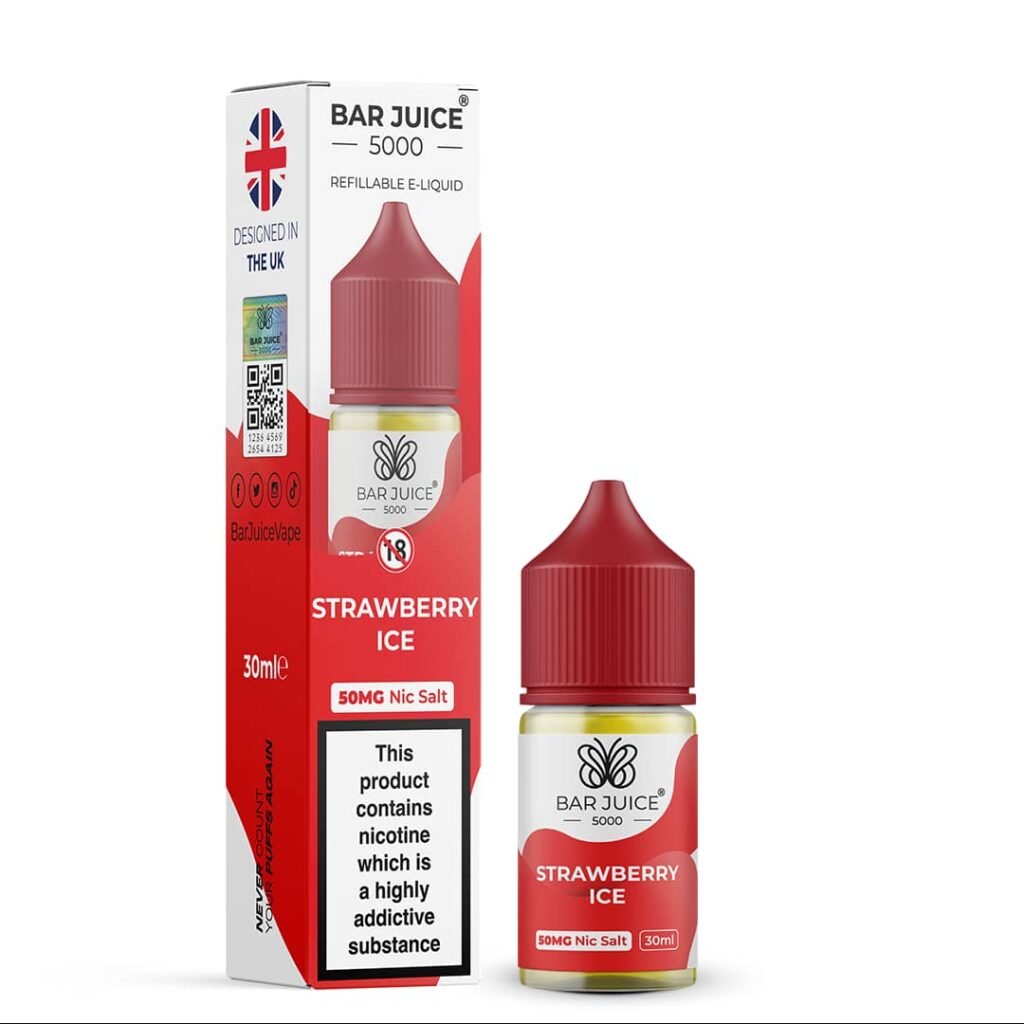 BAR JUICE 5000 NICSALT-STRAWBERRY ICE 30ML