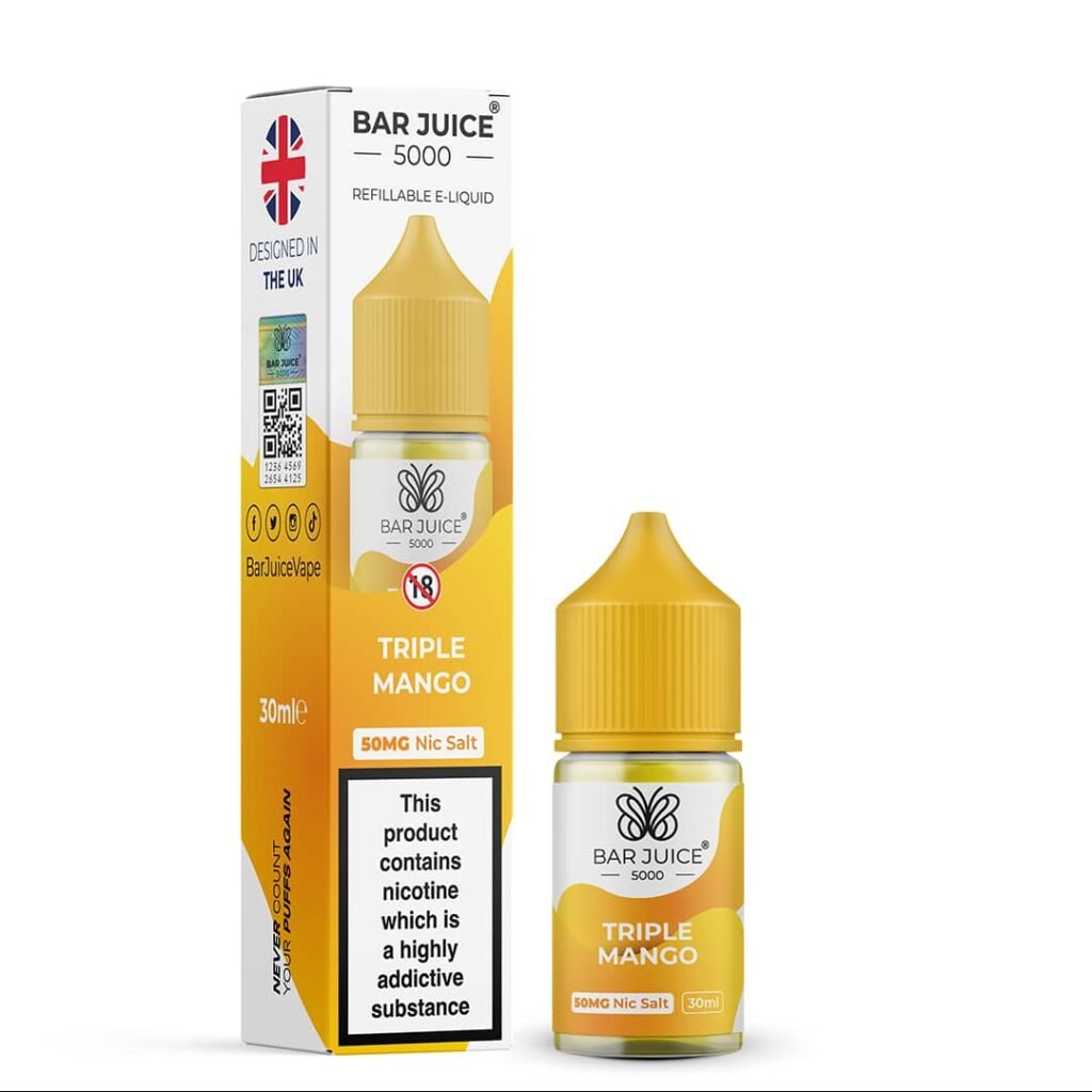 BAR JUICE 5000 NICSALT-TRIPLE MANGO 30ML