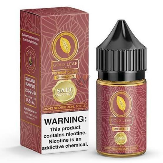 GOLD LEAF NICSALT-EMERICANO 30ML