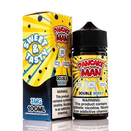 PANCAKE MAN-DOUBLE BERRY 100ML